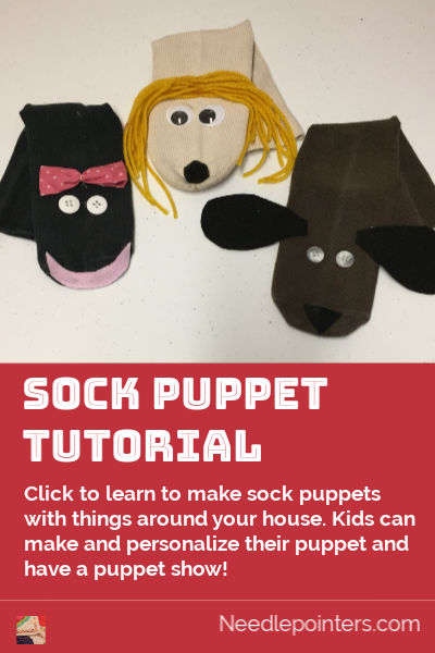Sock Puppet Tutorial - pin