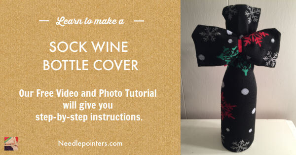 Wine Bottle Sock Bag