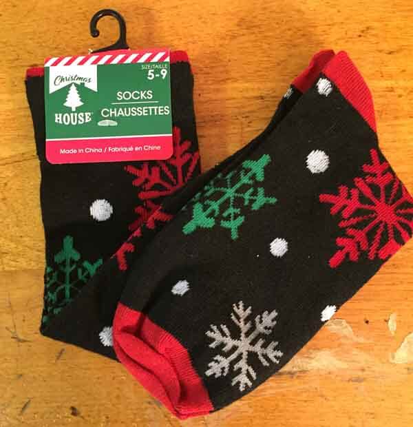 Sock Wine Bottle Cover - Knee high socks