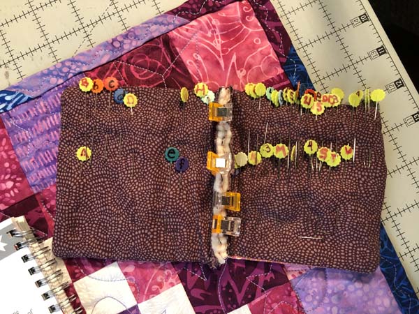 Southfields Table Runner Lettered Pins