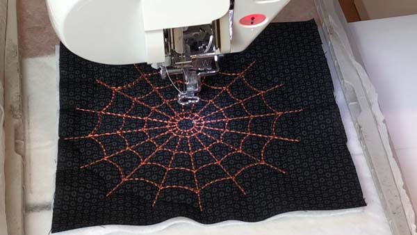 Spider Coasters 11 Web Stitched