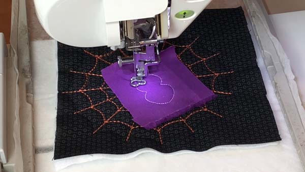 Spider Coasters 14 Stitch Spider Cut Line
