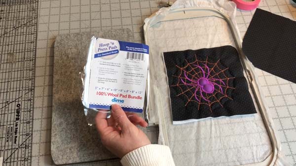 Spider Coasters 22 Wool Mats