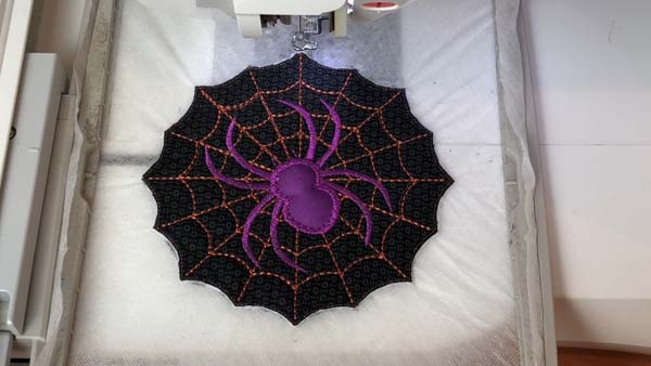 Spider Coasters 31 Stitch Finishing Edge