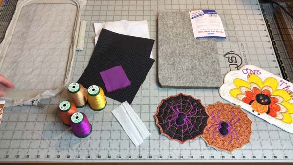 Spider Coasters 7 Supplies