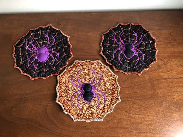 Spider Coasters Finished