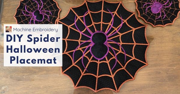 Spider Placemat - pin