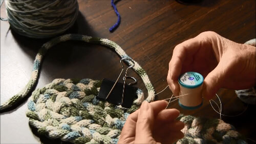 Spool Knit Rug - Thread for Sewing