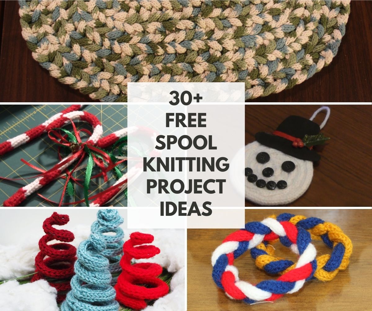 SPOOL KNITTING PROJECTS & IDEAS