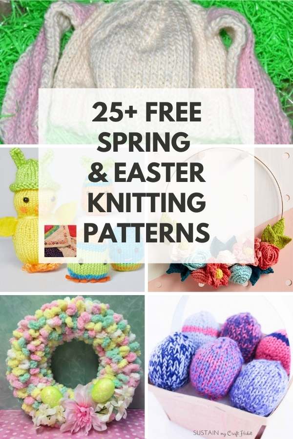 Free Spring and Easter Knitting Patterns and Projects