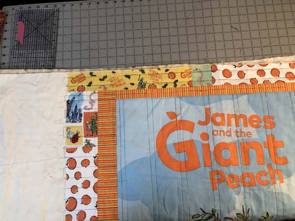 Square up a Quilt Showing Batting