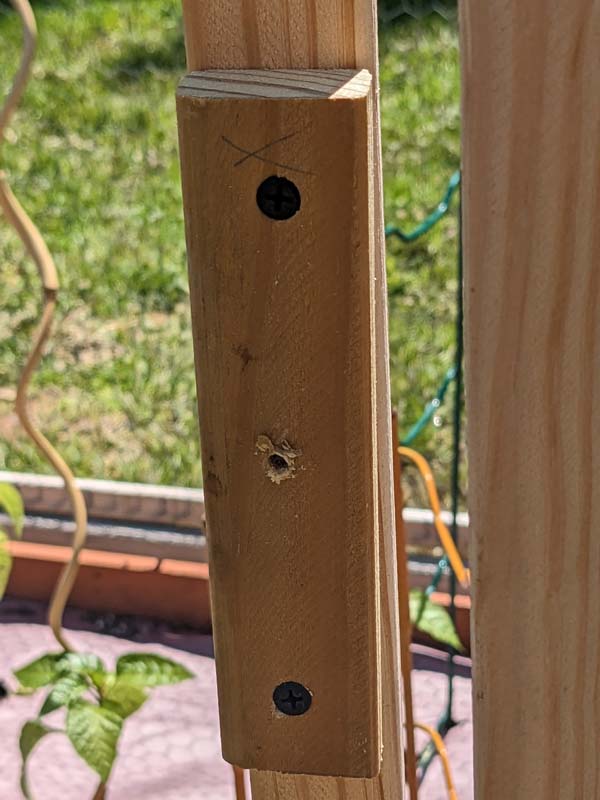 Squirrel Proof Cover Update Hole Drilled