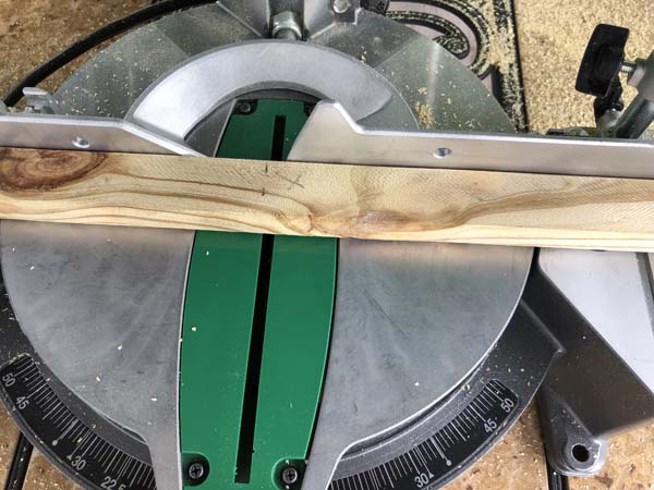 Squirrel Proof Garden Covers Cutting Boards Marking scrap side with x