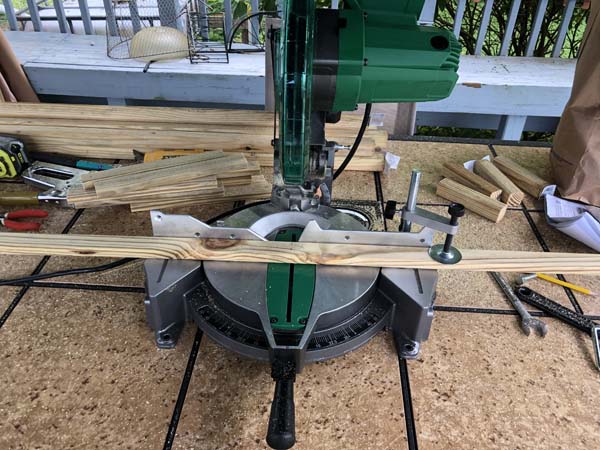 Squirrel Proof Garden Covers Cutting Wood