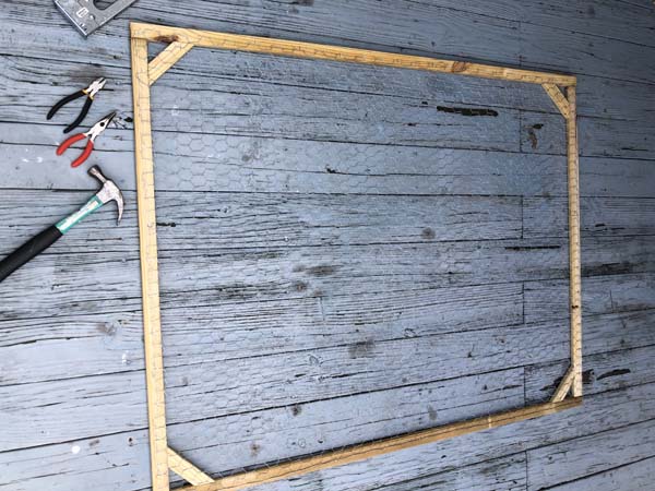 Squirrel Proof Garden Covers Door Finished