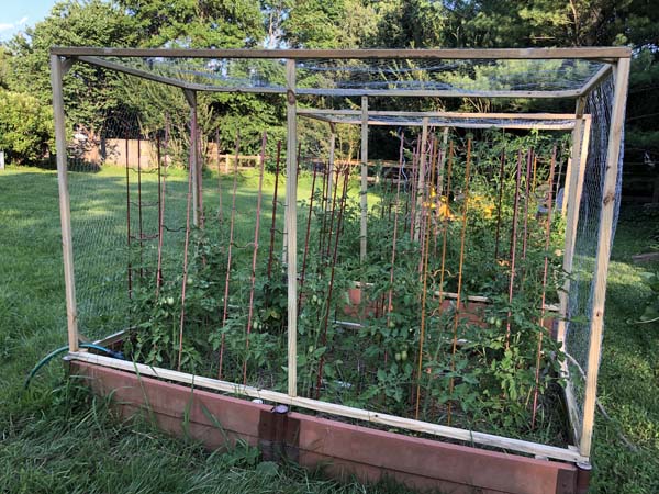 Squirrel Proof Garden Covers Frames Complete Side View