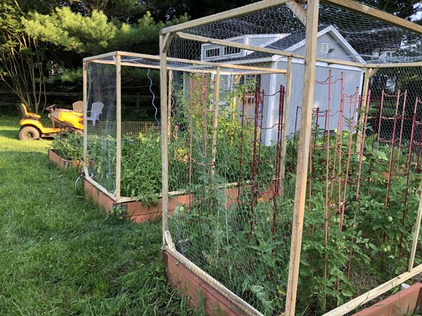 Squirrel Proof Garden Covers Frames Completed