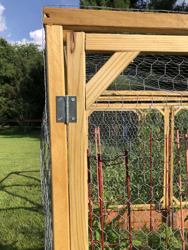 Squirrel Proof Garden Covers Hinges Door corner