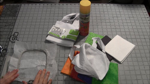 St Patricks Day Mini Tote Tutorial - Hoop Stabilizer