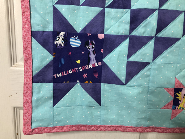 Star Quilt Block Closeup 