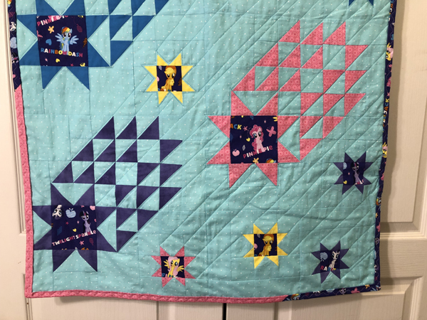 Star Quilt Bottom half of quilt