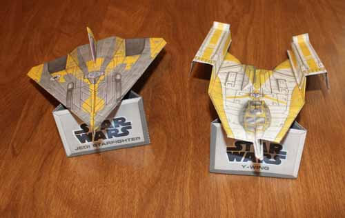 Star Wars Folded Flyers