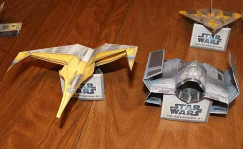 Star Wars Folded Flyers