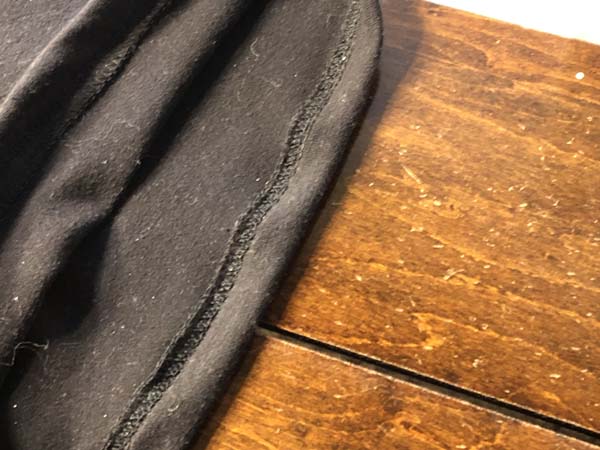 Stretch Double Stitch Hem New Hem with Serged edge