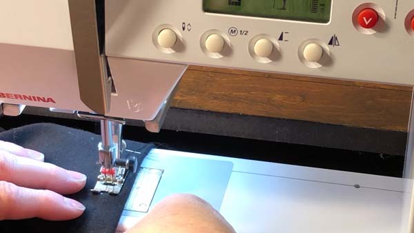 Stretch Double Stitch Hem Stitching