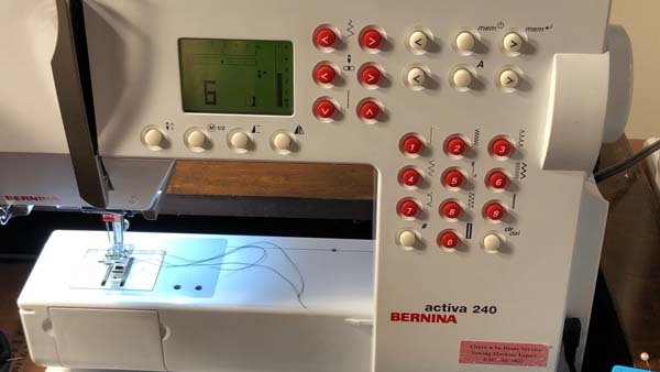 Stretch Double Stitch Hem Stretch Stitch Selected