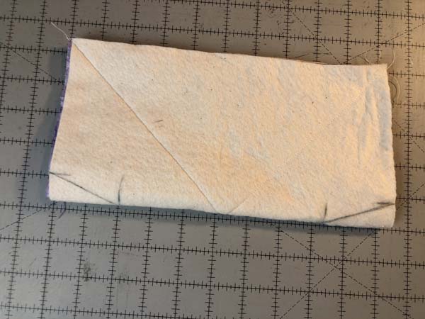 String Pieced Bowl Cozy 21 Two Darts Marked