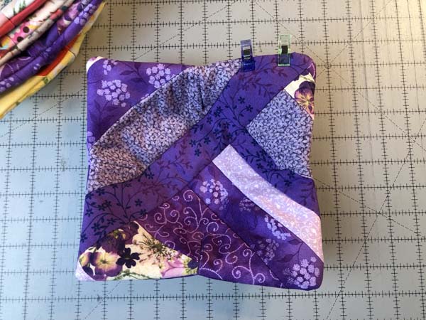 String Pieced Bowl Cozy 30 Turned Pressed Clipped