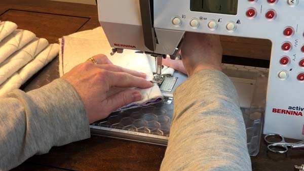 String Pieced Bowl Cozy Chain Piece Darts