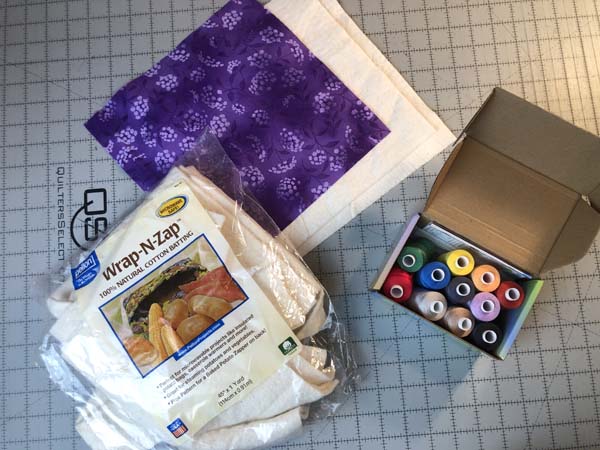 String Pieced Bowl Cozy Wrap n Zap