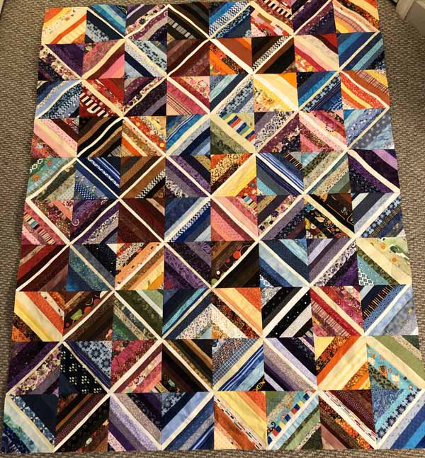 String Quilt - Blocks Laid Out