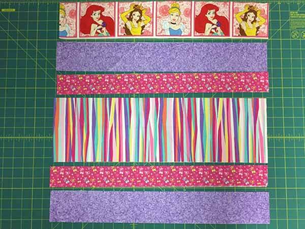 Strip Quilt - Cut Strips