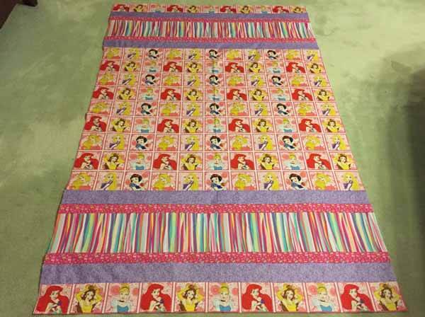 Strip Quilt - Finished Top