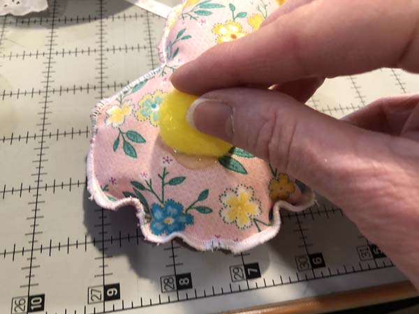 Stuffed Bunny Glue Tail