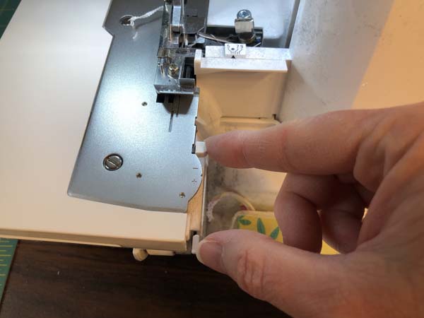 Stuffed Bunny Serger Set Rolled Hem Lever