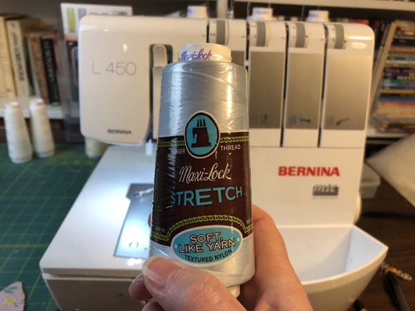 Stuffed Bunny Serger Stretch Thread