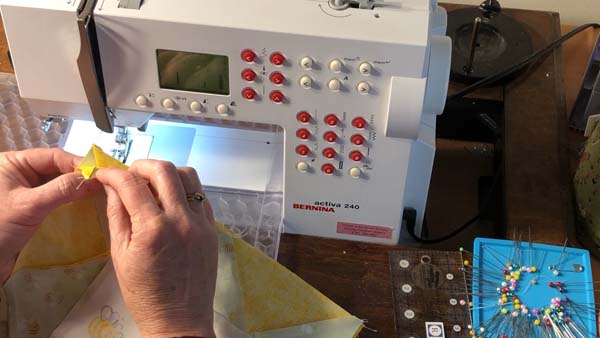 Sweet Bees Quilt Align Block Corners