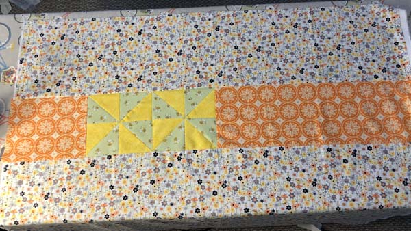 Sweet Bees Quilt Backing