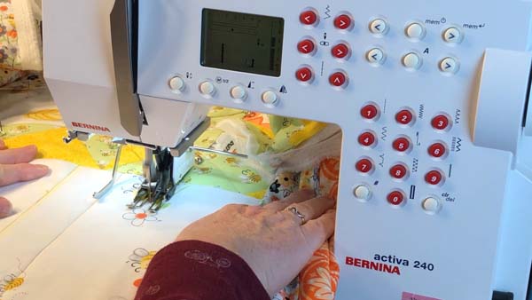 Sweet Bees Quilt Quilting Next Line