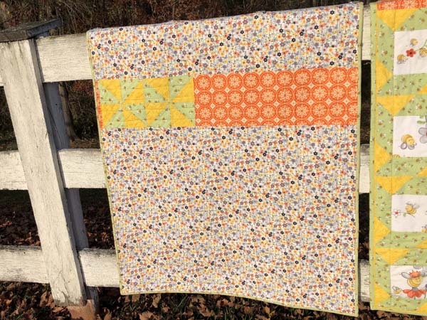 Sweet Bees Quilt Show Backing