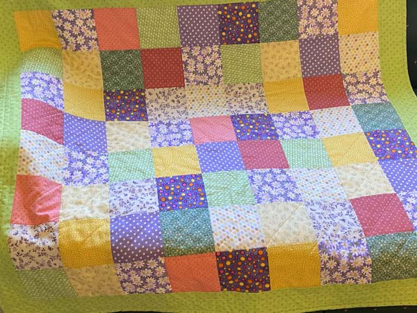 Sweet Dreams DIY Baby Quilt Close Up Blocks