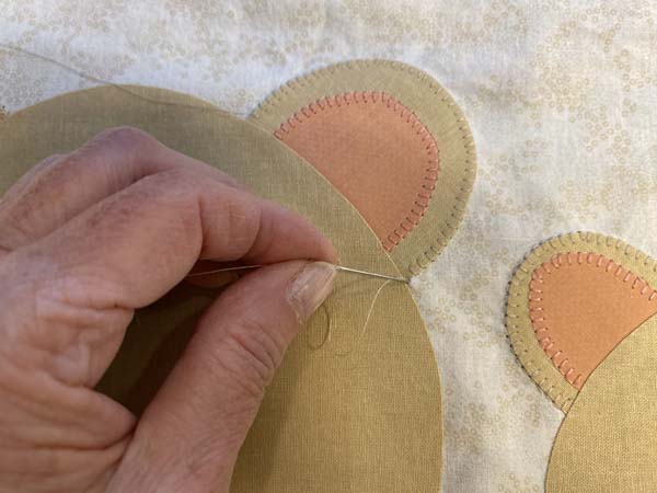 Sweet Dreams Baby Quilt Stitching