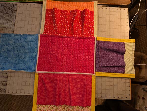 Sweet Pea Fabric Boxes 1 Sections