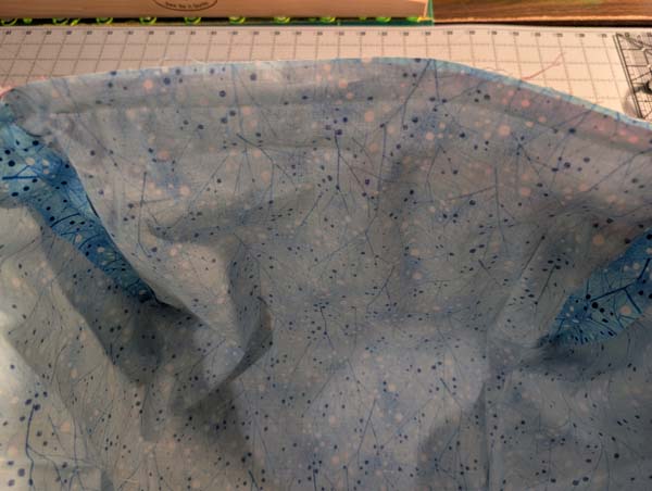 Sweet Pea Fabric Boxes 13 Lining Sewn