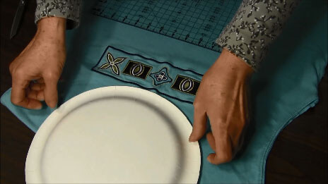 How to make a t-shirt tote bag - Plate Template