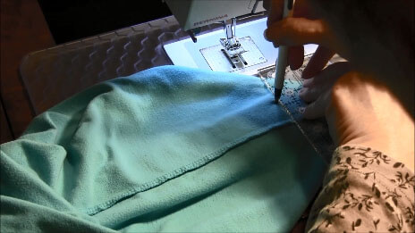 How to make a t-shirt tote bag - Side and Bottom Seams Together